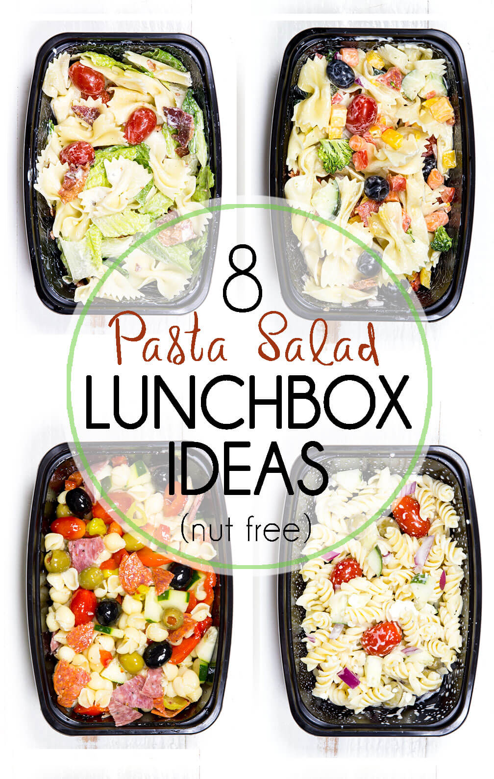 Pasta Salad Lunch Box Ideas Nut Free Easy Peasy Meals